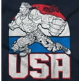 thumbnail image 2 of Street Fighter American Guile USA Men's Long Sleeve Tee T Shirt Brisco Brands S, 2 of 6
