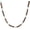 Brown coconut shell + white beads, variant on Puka Shell Necklace Men Summer Surfer Necklace Seashell Necklaces for Women Beach Necklaces for Men Beach Jewelry[f5055]