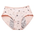 thumbnail image 4 of FASHOFT Toddler Big Girls Leak Proof Period Underwear Protective For Kids Daily Wear Girls Panties Pink M, 4 of 9