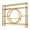 Gold, variant on Btidfty Metal Wall Mounted Wine Rack 3 Tier Large Capacity Modern Liquor Shelves with Wine Glass Holder for Home Bar Dining Room Kitchen Living Room (Black 140x15x80cm)