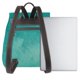 thumbnail image 3 of Easygdp Teal Turquoise1 Mochila de Cuero para Mujeres, Bolso de Hombro, Bolsos de Mano de Moda para Trabajo y Viajes, 3 of 4