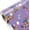 Christmas Purple Scene, variant on Blue Christmas Wrapping Paper Roll Religious Holiday Gift Wrap Craft Art Paper for Party DIY Wrapping Supplies, 58x23in, 1 Roll
