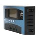 thumbnail image 2 of Controlador de carga solar Pantalla LCD 2 salidas USB Protección contra sobrecorriente Regulador de panel solar 12 24 V Autoadaptación 40 A, 2 of 9