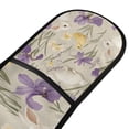 thumbnail image 4 of Yayeee Double Oven Mitt Kitchen Heat Resistant Baking 35" x7" Quilted Glove, Purple Floral Rabbit, 4 of 6