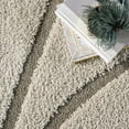 thumbnail image 6 of nuLOOM Carolyn Modern Shag Area Rug, 12' x 15', Cream, 6 of 9