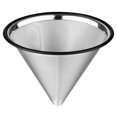 thumbnail image 1 of Coffee Pouring Filter Reusable Stainless Steel Coffee Dripper Paperless Coffee Filter for Sustainable Brewing, 1 of 6