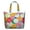 Autumn, variant on Artistic Mala Ornament Travel Duffel Dreamy Abstract Geometric Bag for Relaxation, Meditation, Healing Space Zen Style
