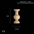 thumbnail image 1 of 10pcs Unfinished Wood Spindles for DIY Woodworking Projects Room Accessories Decorative Baluster Columns for Wine Rack and Bed Frame, 1 of 3