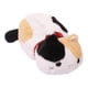 thumbnail image 3 of Porta pañuelos de peluche para coche, gato de dibujos animados, funda para pañuelos, decoración de interiores, pañuelos Negro Blanco Amarillo, 3 of 9