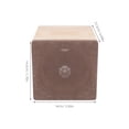 thumbnail image 2 of TABLZONE Beige Wooden Speaker Enclosure for Car Audio 4 Inch Subwoofer Box with Precise Fit Design, 2 of 6