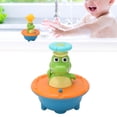 thumbnail image 4 of Bath Toy, Water Spray Crocodilian Unique Design  For Bathroom For Toddler For Pool Orange, 4 of 8