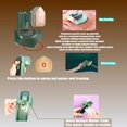 thumbnail image 4 of MesaSe Portable Mini Ironing Machine  Handheld Steam Iron  Travel Garment Steamer  Professional Micro Steam Iron for Fabric Clothes Good for Home and Travel, 4 of 6