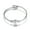 E, variant on Stainless Steel Bracelet, Silver Bracelet for Men, Letter Design Fashion Jewelry, Letter Y