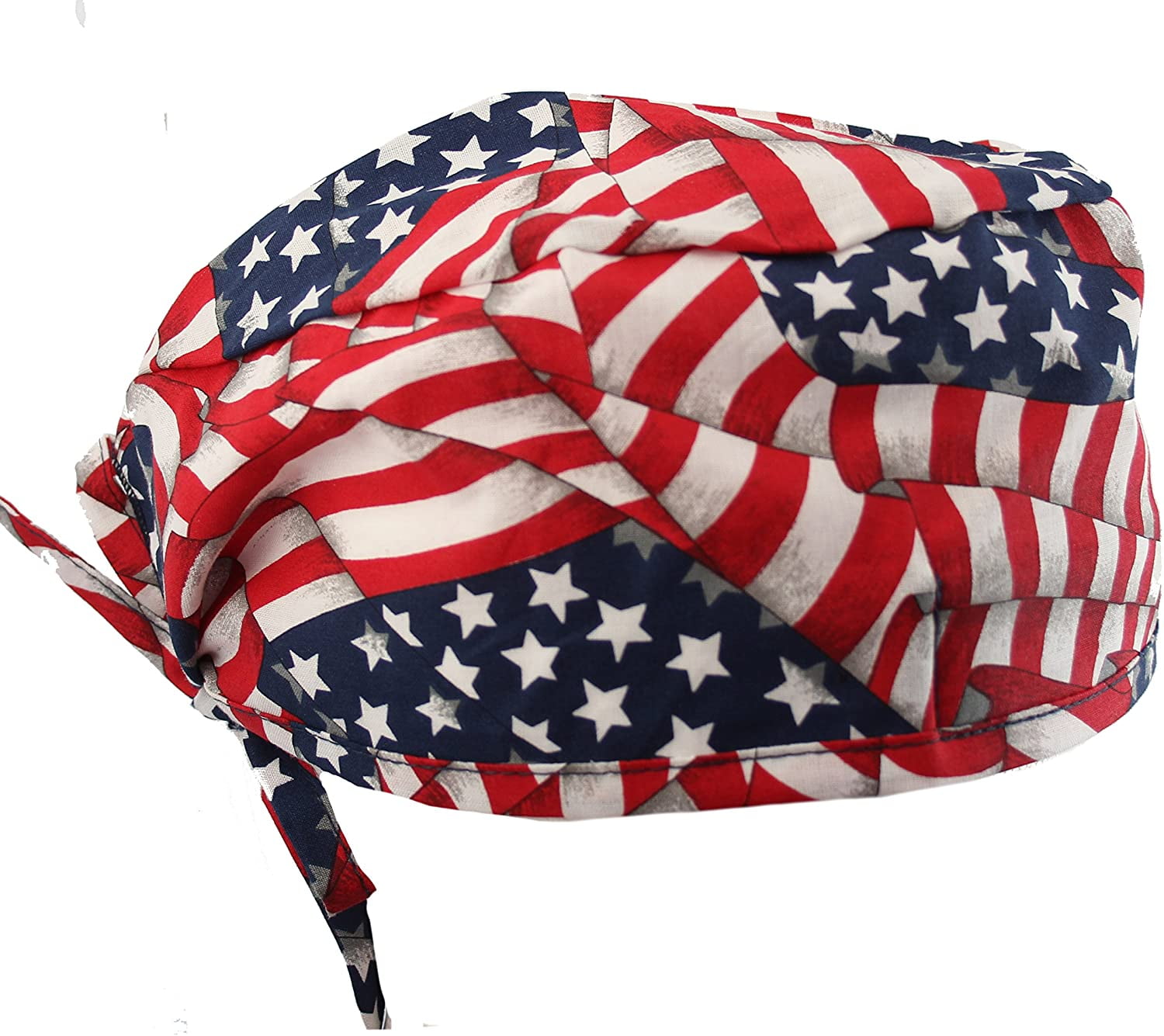 US Army Patriotic Men's Scrub Cap/Hat One size fits most 