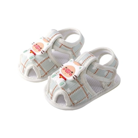 

NIUREDLTD Toddler Baby Girl Shoes Cat Pattern Girl Sandals Baby Soft Shoe Cover Sandals 0 To 18 Years Size 13