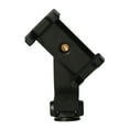 thumbnail image 4 of Phone Holder for Tripod Rotatable Adjustable Clamp Taking Selfies Live Streaming Smartphone Bracket for Most Cellphones, 4 of 7