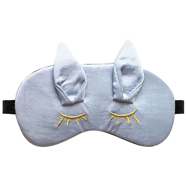 Bangcool Sleeping Mask Fashion Cute Rabbit Eye Mask Eye Cover Eye Blinder with Ice Pack