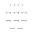 thumbnail image 1 of Sonducket Anillos para pezones Accesorio de moda para mujer Hermosa decoración de coqueteo Decoración Piercings de cuerpo pequeño para niñas Type1 NO1 Sonducket  CBP223638, 1 of 5