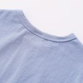 thumbnail image 7 of YUQIN Toddler Baby Kids Boys Girls Short Sleeve T Shirts Crewneck Casual Basic Tshirt Tops Soft Lightweight Solid Color Tee Shirts Top Dressy Casual Shirts, 7 of 7