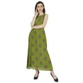 thumbnail image 5 of Bimba Printed Ankle Length Ethnic Dresses For Womens Sleeveless Casual Dress Indo Western Wear, 5 of 7