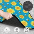thumbnail image 3 of Naloa Bee Sunflower Car Foot Mat Set of 4 Pieces - Universal Floor Liner Neoprene Full Set Floor Mats for Cars Trucks SUV, 3 of 7