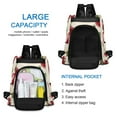 thumbnail image 6 of FORMRS Women's Travel Backpack Purse Anti-Theft Hidden Pockets Casual Shoulder Bag, Cute Cherry, 6 of 7