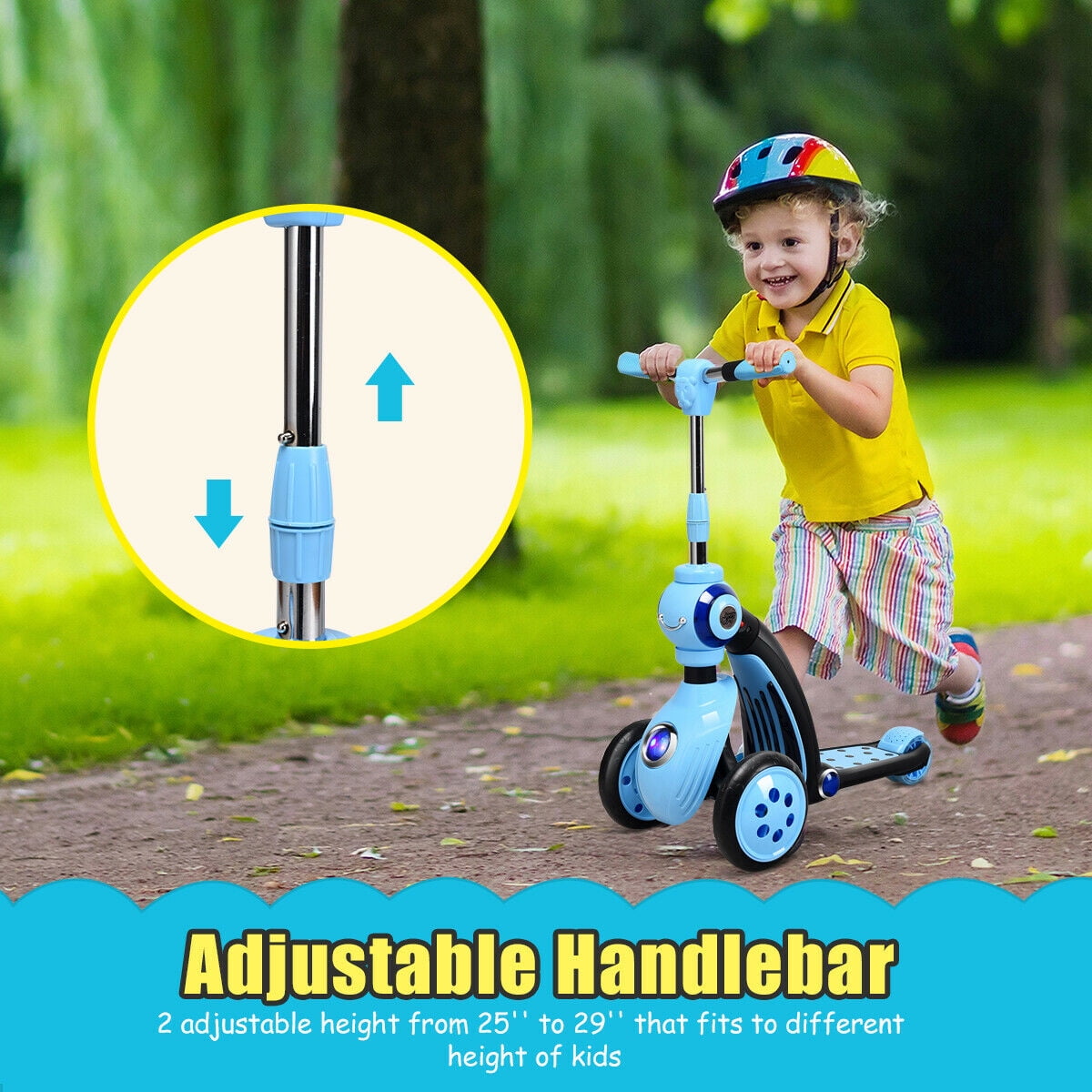 2 in 1 trike to scooter