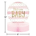 thumbnail image 2 of Pack of 6 Pink and Gold Celebration Baby Shower Party Table Centerpieces 12", 2 of 2