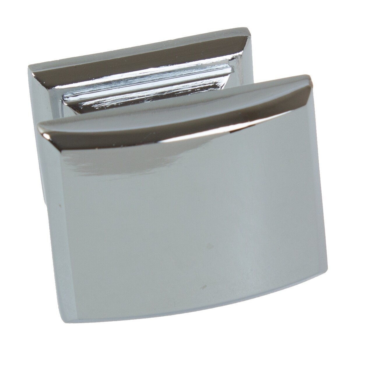 GlideRite 1-1/4 in. Domed Convex Square Cabinet Knob, Polished Chrome, Pack of 5 - image 3 of 4