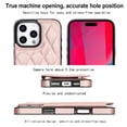thumbnail image 2 of Mantto Case for iPhone 16 Pro Max Back Wallet Case, Card Slots Holder RFID Blocking Luxury PU Leather Shockproof Cover, Double Magnetic Buttons Kickstand Case for iPhone 16 Pro Max, Rosegold, 2 of 8