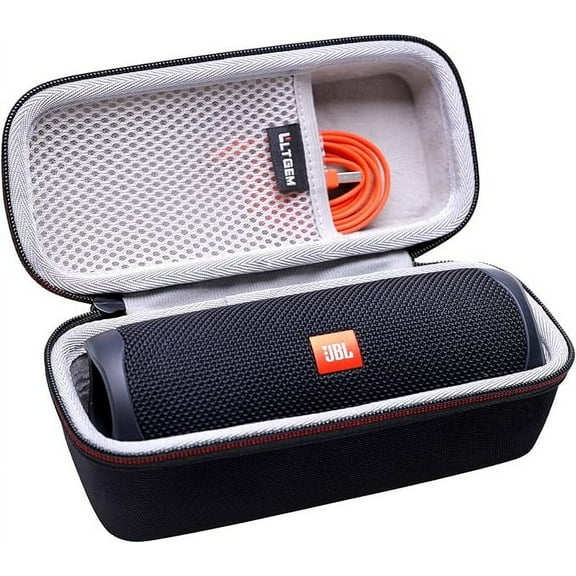 LTGEM EVA Hard Case for JBL FLIP 5 or JBL FLIP 6 Waterproof Portable Bluetooth Speaker - Travel Protective Carrying Storage Bag