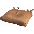 thumbnail image 1 of Faux Leather Chair Pad - Camel, 1 of 4