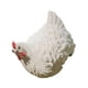 thumbnail image 3 of Figura decorativa de gallina, estatua decorativa, escultura de pollo simulado extraíble blanco, 3 of 9