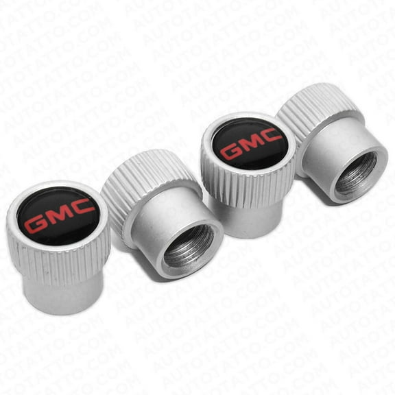 4pcs Universal Fit GMC Car Wheels Tire Air Valve Caps Stem Dust Cover Gift