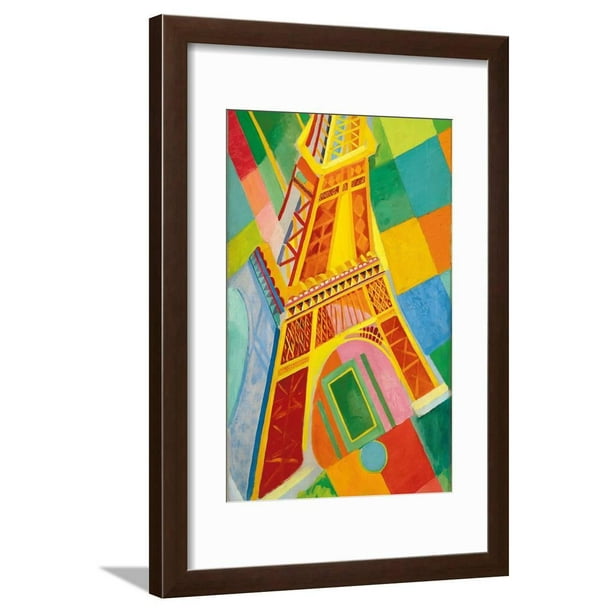 Eiffel Tower, 1926 Framed Print Wall Art By Robert