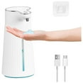 thumbnail image 1 of Distributeur de Savon Automatique, Distributeur de Savon Mural Automatique, Distributeur de Savon Électrique Rechargeable USB 400Ml, 1 of 7
