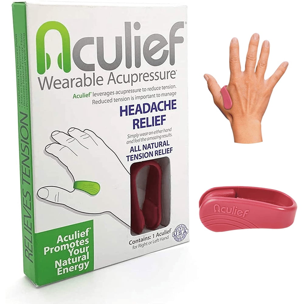 Aculief Wearable Acupressure Device 1 Pack