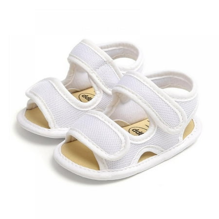 

SYNPOS Baby Girls Boys Sandals Anti-Slip Sole Infant Summer Outdoor Shoes Toddler First Walkers 0-18 Months