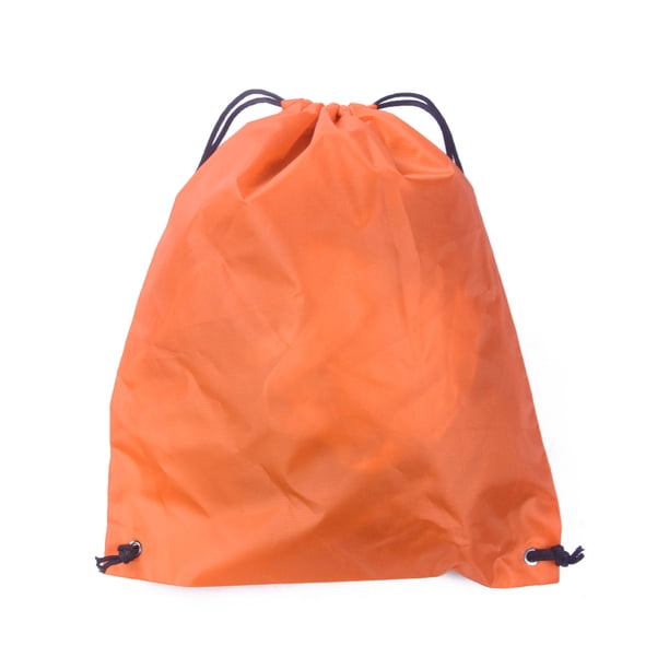 Txlixc Unisex Deportes Impermeables Bolsas con cordón Color sólido Reutilizable Paquete de gran capacidad Mochilas de almacenamiento para viajes Gimnasio Txlixc Casual