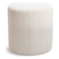 thumbnail image 1 of Meridian Furniture Roy Beige Ottoman/Stool, 1 of 7