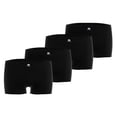 thumbnail image 1 of CECEBA Calzoncillos bóxer para hombre, pack de 4 - Convex, ropa interior, logotipo, unicolor Negro XXL (XX-Large), 1 of 3
