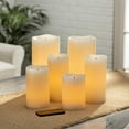 thumbnail image 1 of Gerson Glow Wick LED Wax Candles, 6-piece, 1 of 2