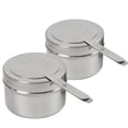 thumbnail image 5 of Zeny 8 Packs Full Size Chafing Dishes Buffet Stainless Steel Catering Chafer Sets 8 Qt, Silver, 5 of 9