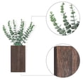 thumbnail image 6 of BAETEUY Wooden Wall Planter Rustic Farmhouse Living Room Bedroom Office Wooden Wall Mount Greenery Plants Dried Flowers Pot Vase Decoration, 6 of 7