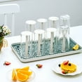 thumbnail image 4 of Dust-proof Cup Drying Rack Multifunctional Plastic Draining Glass Cup Holder Stand Home Decoration, 4 of 7