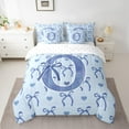 thumbnail image 2 of Castle Fairy Initial O Bow Bedding Set (Full), 7-Piece, 2 of 8