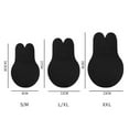 thumbnail image 2 of Breathable Rabbit Head Invisible Bra Pads Self-adhesive Breast Lift Tape Nipple Cover, 2 of 5