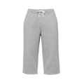 thumbnail image 6 of Maplenight Mens Crop Sweat Pants with Pockets Drawstring Elastic Wasit Sweatpants Workout Gym Athletic Capri Pant, 6 of 6