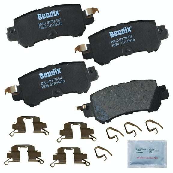 Disc Brake Pad Set Fits select: 2013-2015 MAZDA CX-5, 2016-2018 MAZDA CX-3