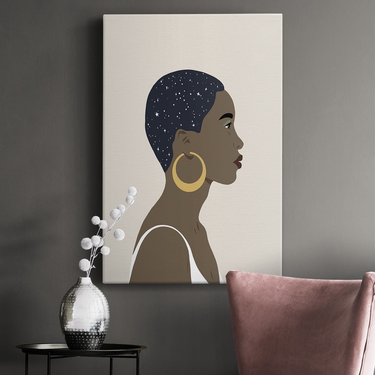 Heavenly Hair IV Premium Gallery Wrapped Canvas - Ready to Hang